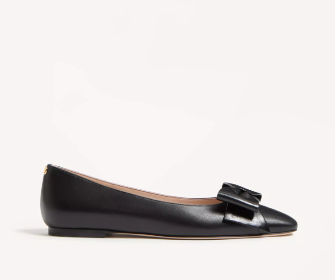 Valentino Bowow Kidskin Ballerina