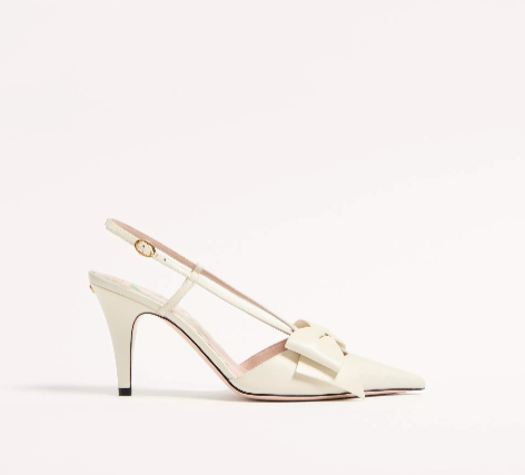 Bowow suede lace-up pumps 85mm