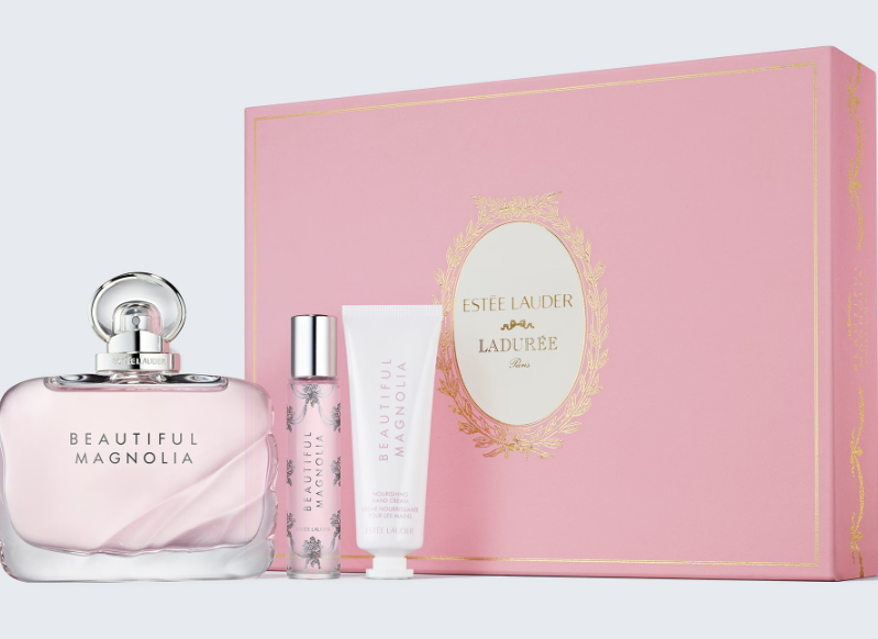 Estée Lauder x Ladurée Beautiful Magnolia Moments Of Love Fragrance Set