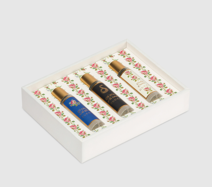 Gucci The Alchemist's Garden, mini discovery kit gift set