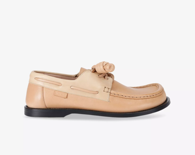 LOEWE  Campo Leather Loafers