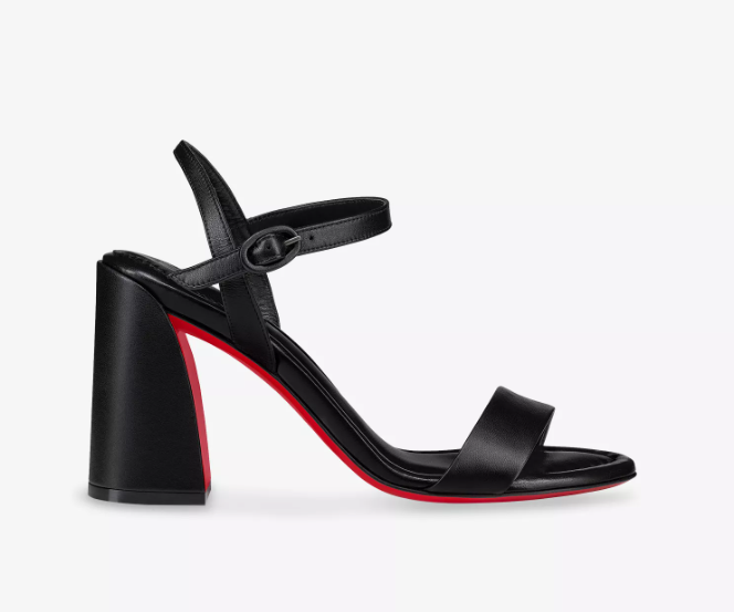 Miss Jane 85 Leather Heeled Sandals