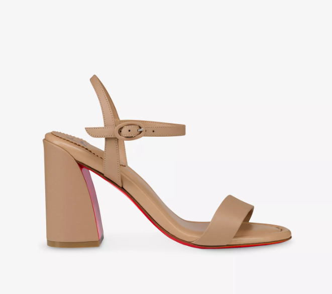 Miss Jane 85 Leather Heeled Sandals