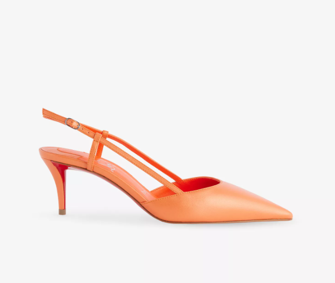 Miss Z 60 Sling Leather Heels