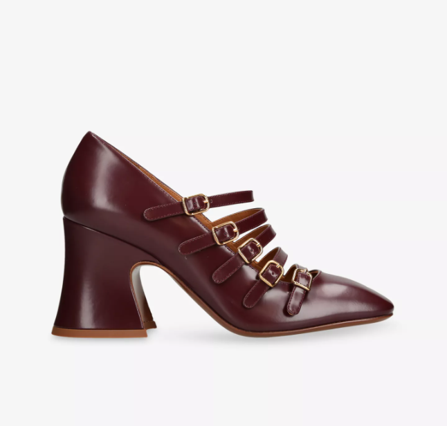 CHLOE Janis 80 Leather Courts