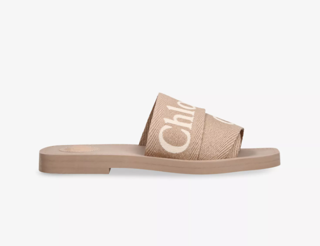 CHLOE  Woody Canvas Sandals
