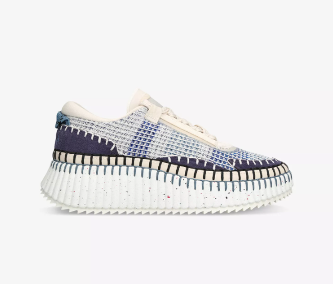 CHLOE  Nama Runner Mixed-Material Trainers