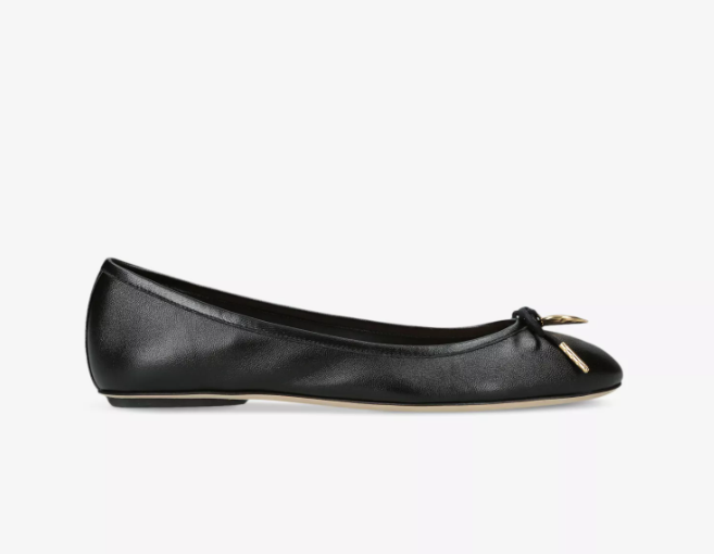 CHLOE  Iris Ballerina Leather Flats