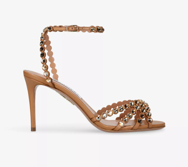 Tequila 85 Leather Heeled Sandals