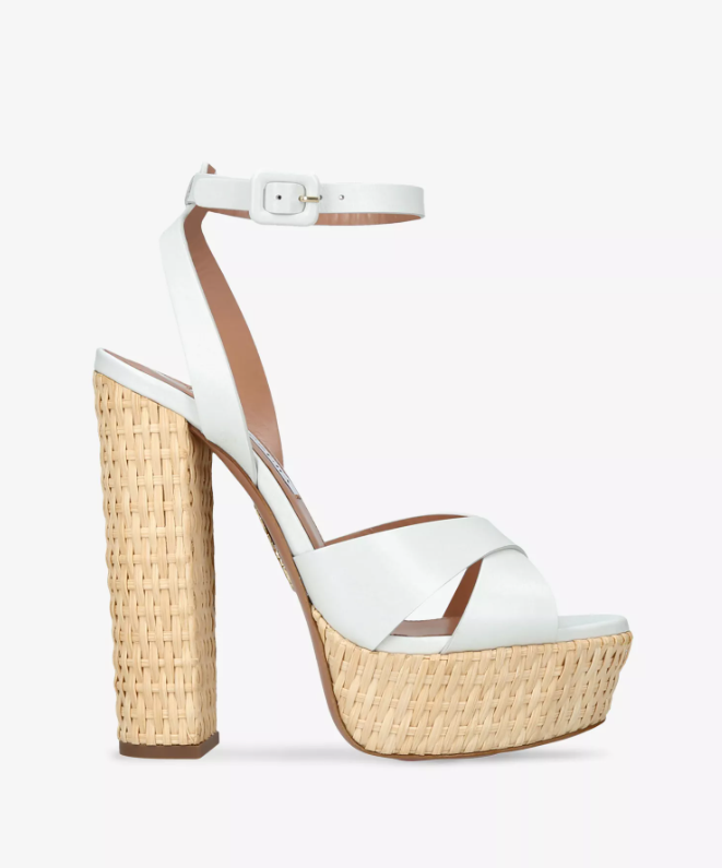 Sunseeker Plateau 140 Leather Platform Heeled Sandals