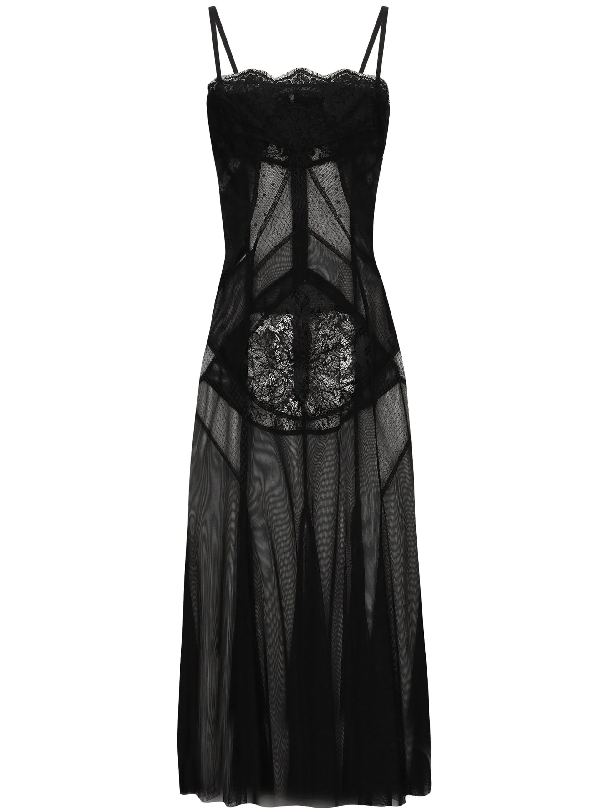 Dolce &amp; Gabbana semi-sheer dress