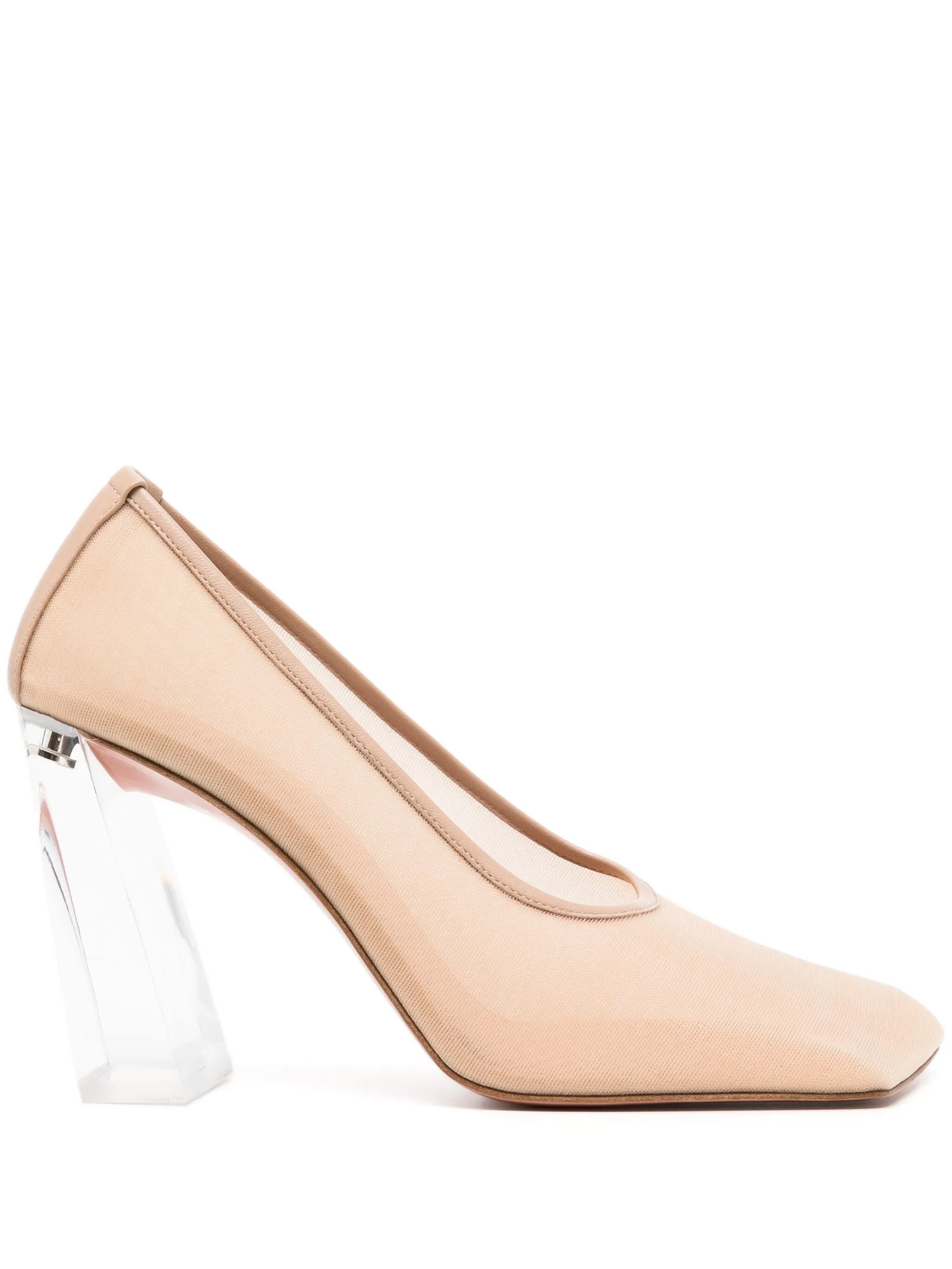 Amina Muaddi Charlotte 100mm pumps