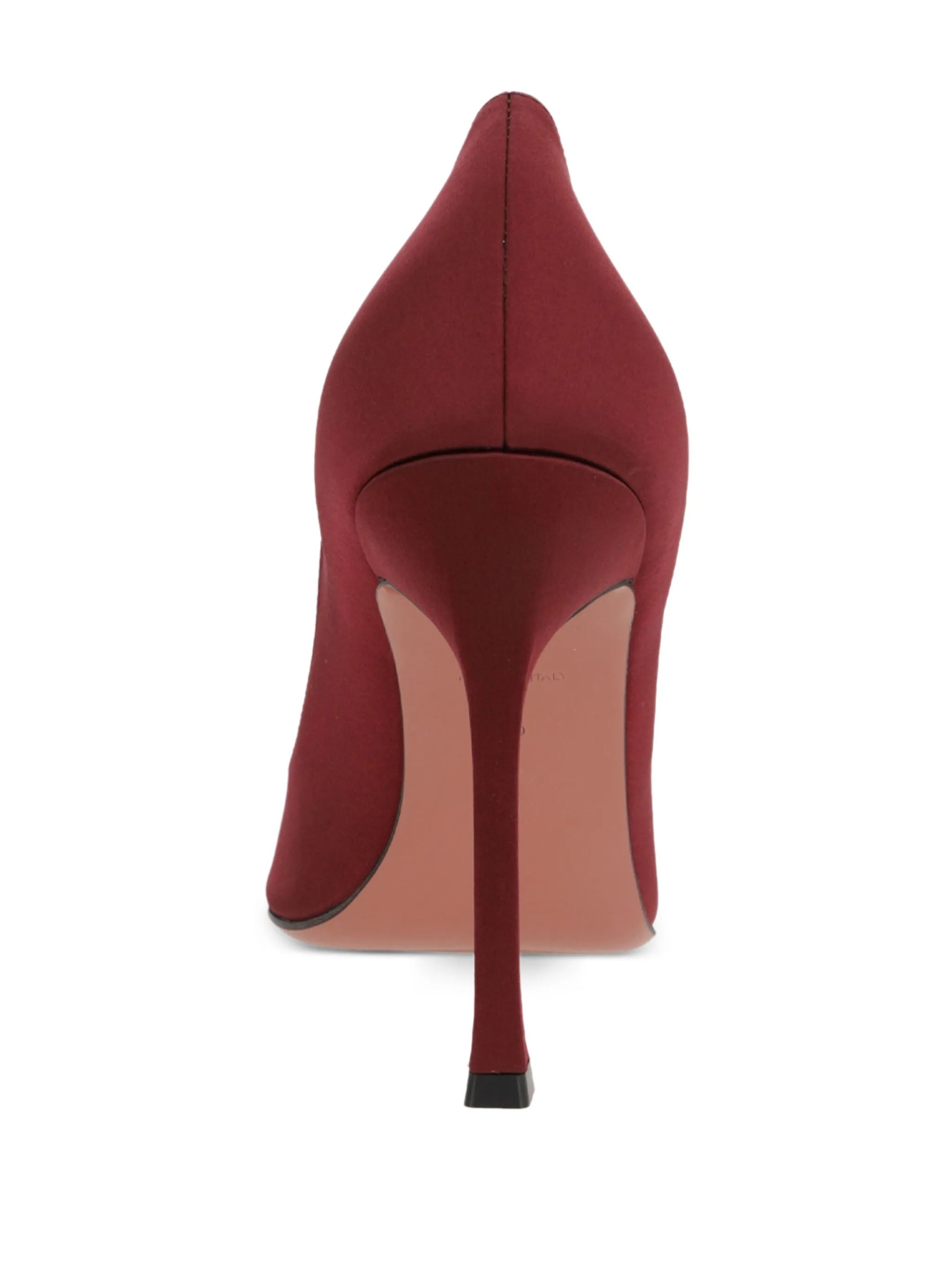 Amina Muaddi 105mm Camelia pumps