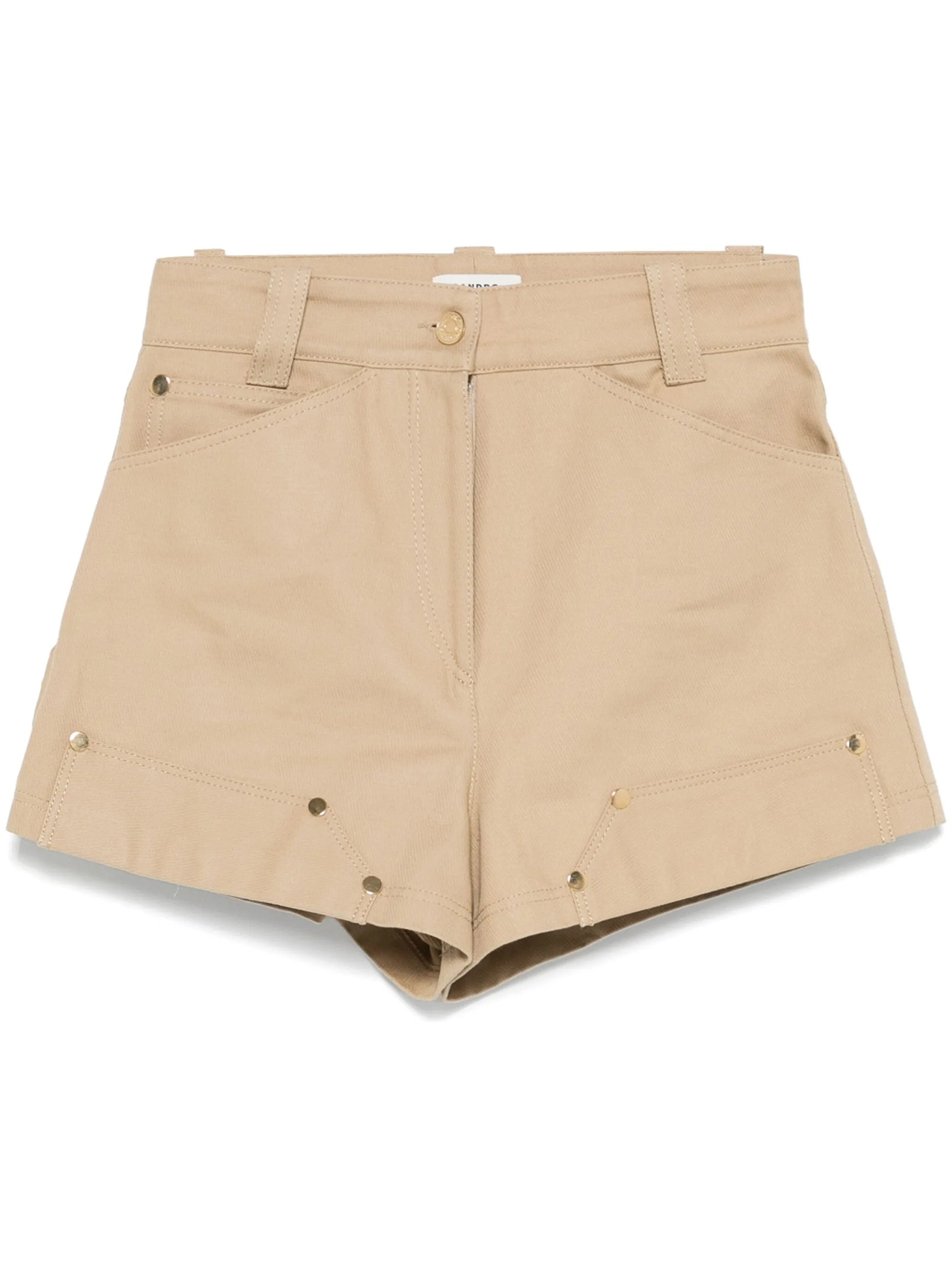 SANDRO high-waist shorts