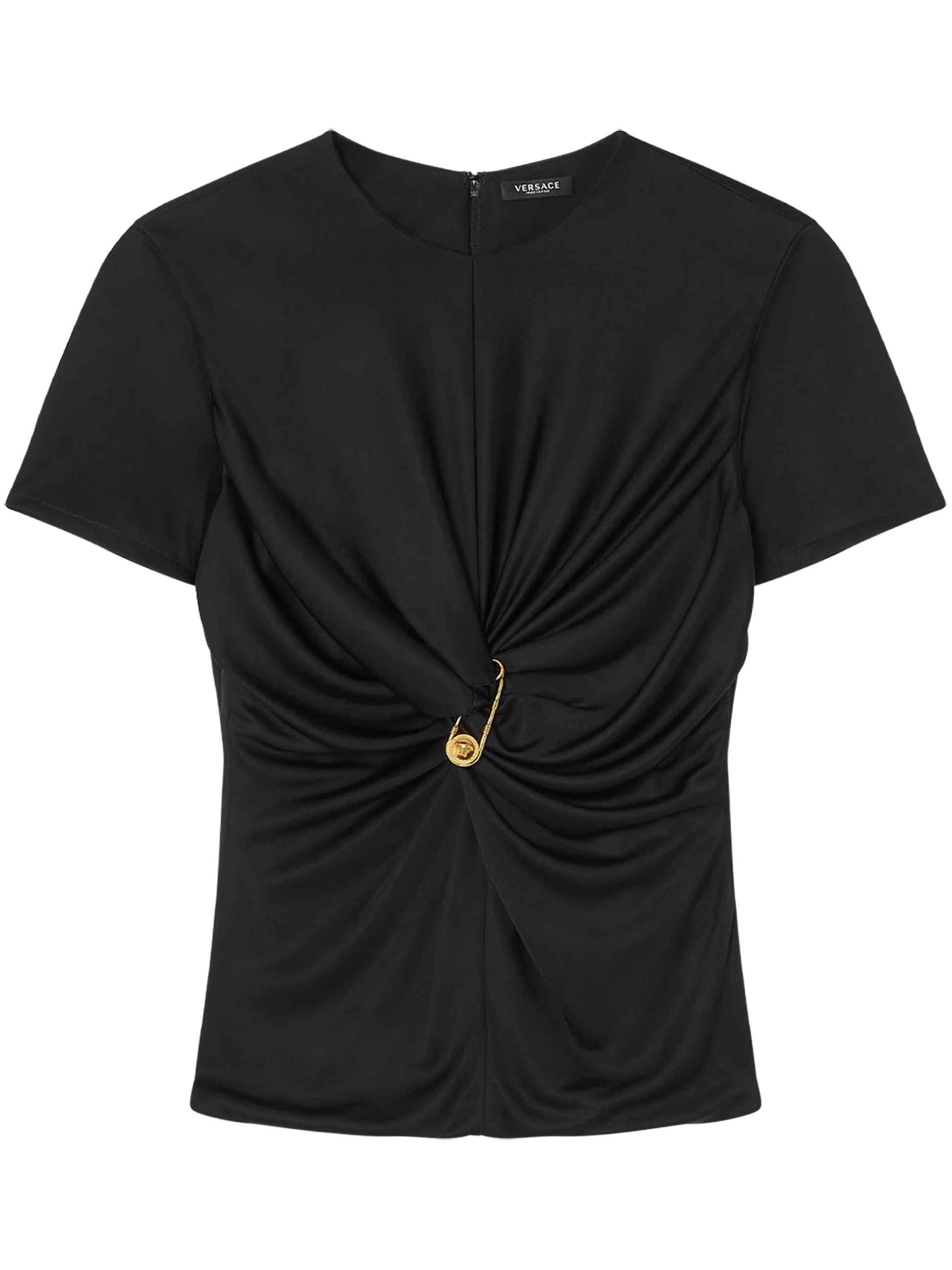 Versace Safety Pin gathered top