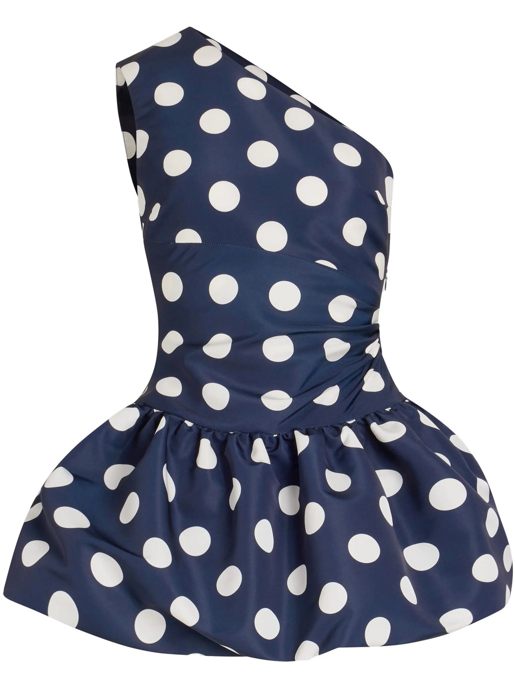 Patou one-shoulder minidress