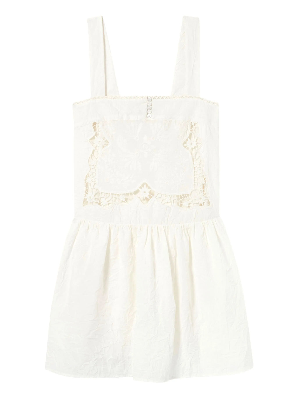 Claudie Pierlot embroidery mini dress