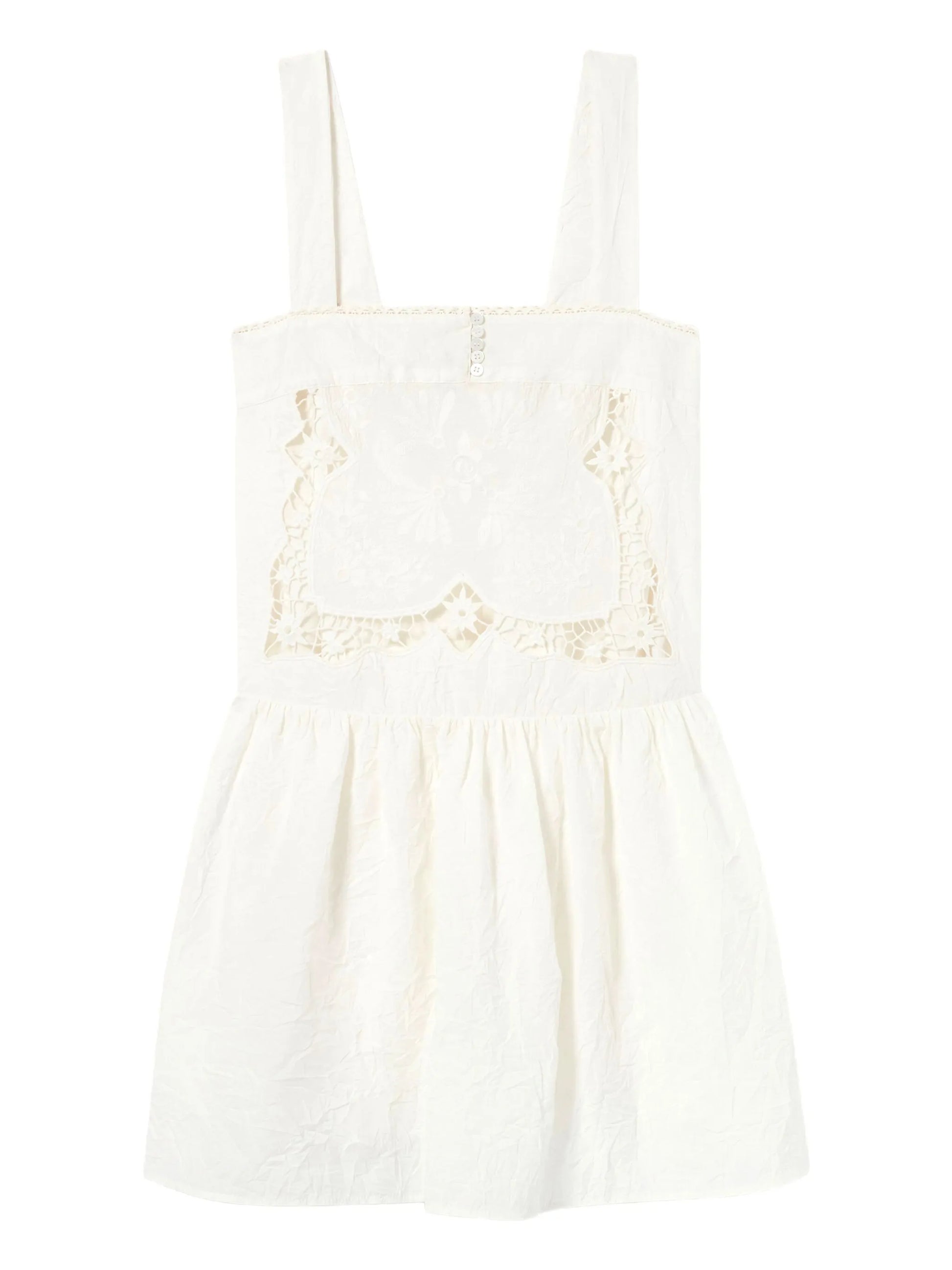 Claudie Pierlot embroidery mini dress