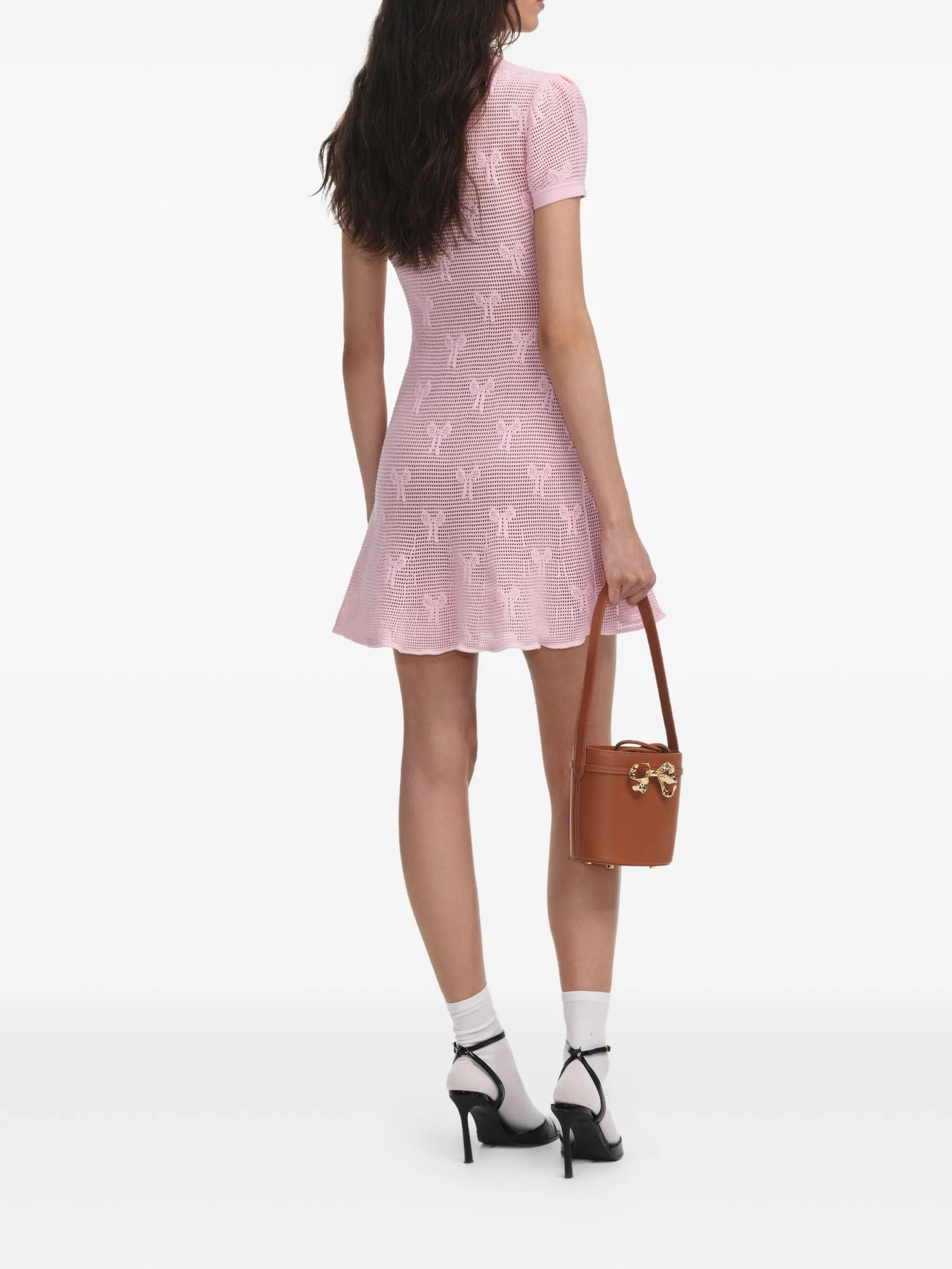 Self-Portrait Crochet Dress