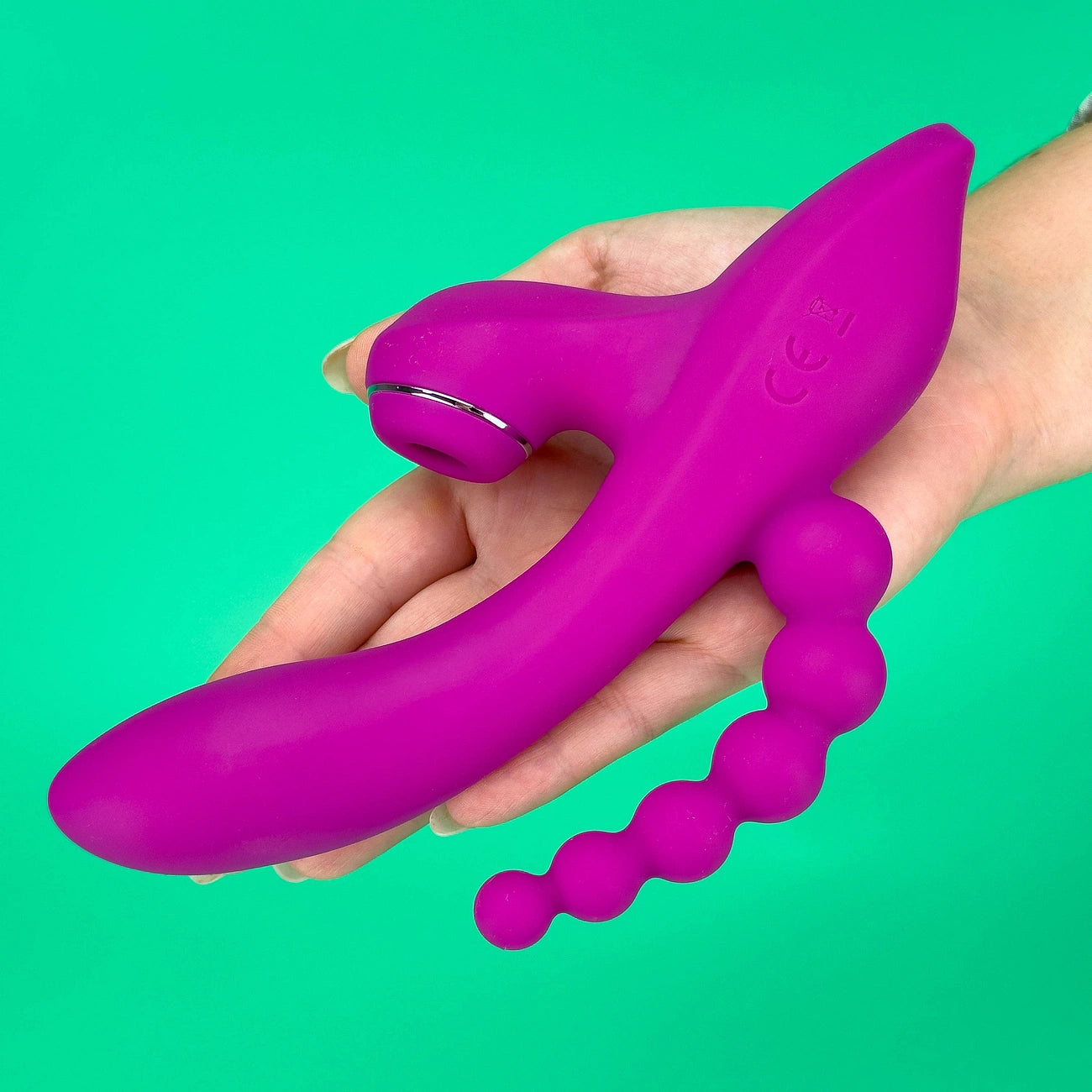 Tri-X sucker Vibromasseur triple succion de clitoris
