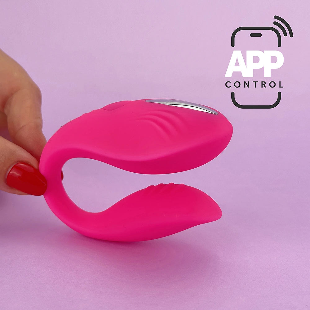 Connection c-shape App-controlled C shaped vibrator