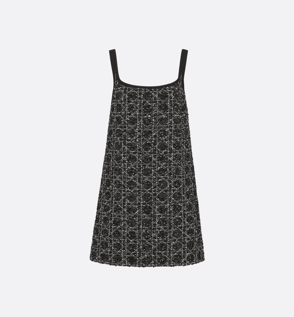 DIOR Short Macrocannage Flared Dress