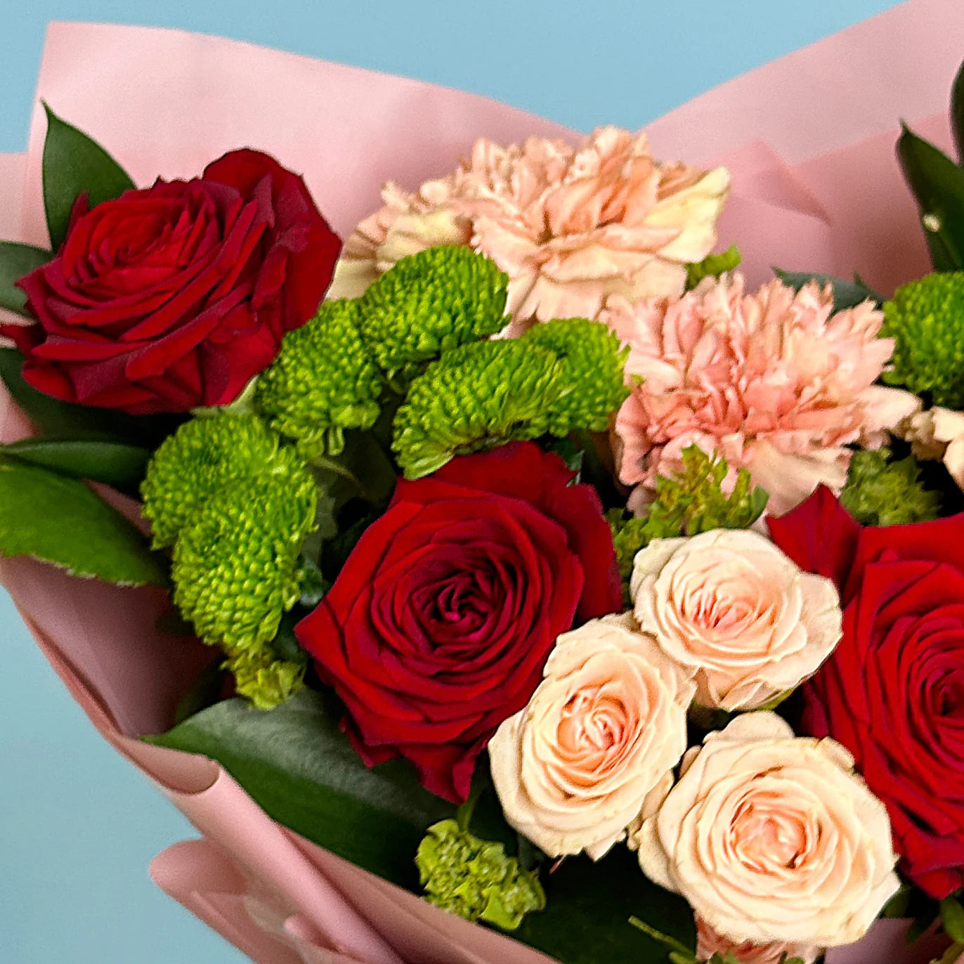 Bouquet frais du matin/rose