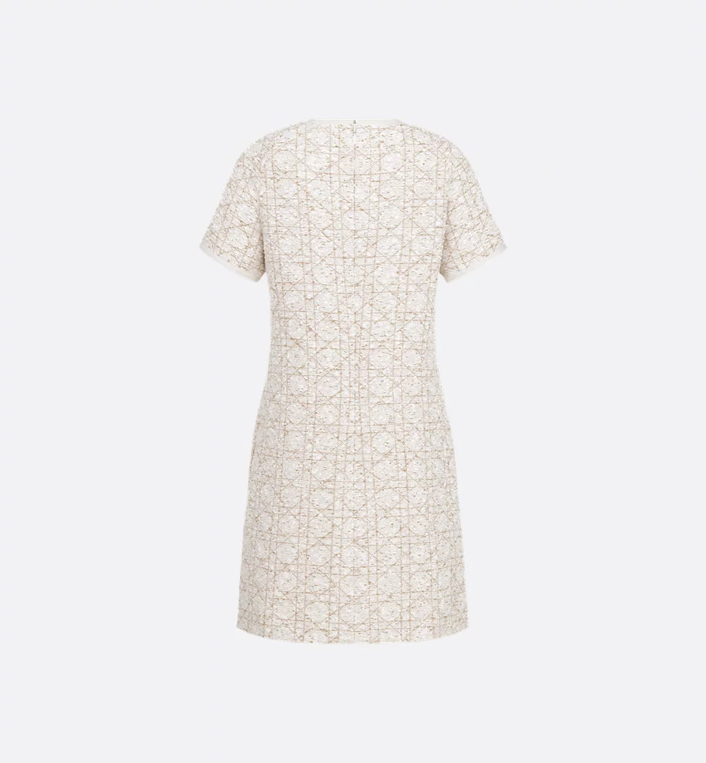 DIOR Short Macrocannage Dress
