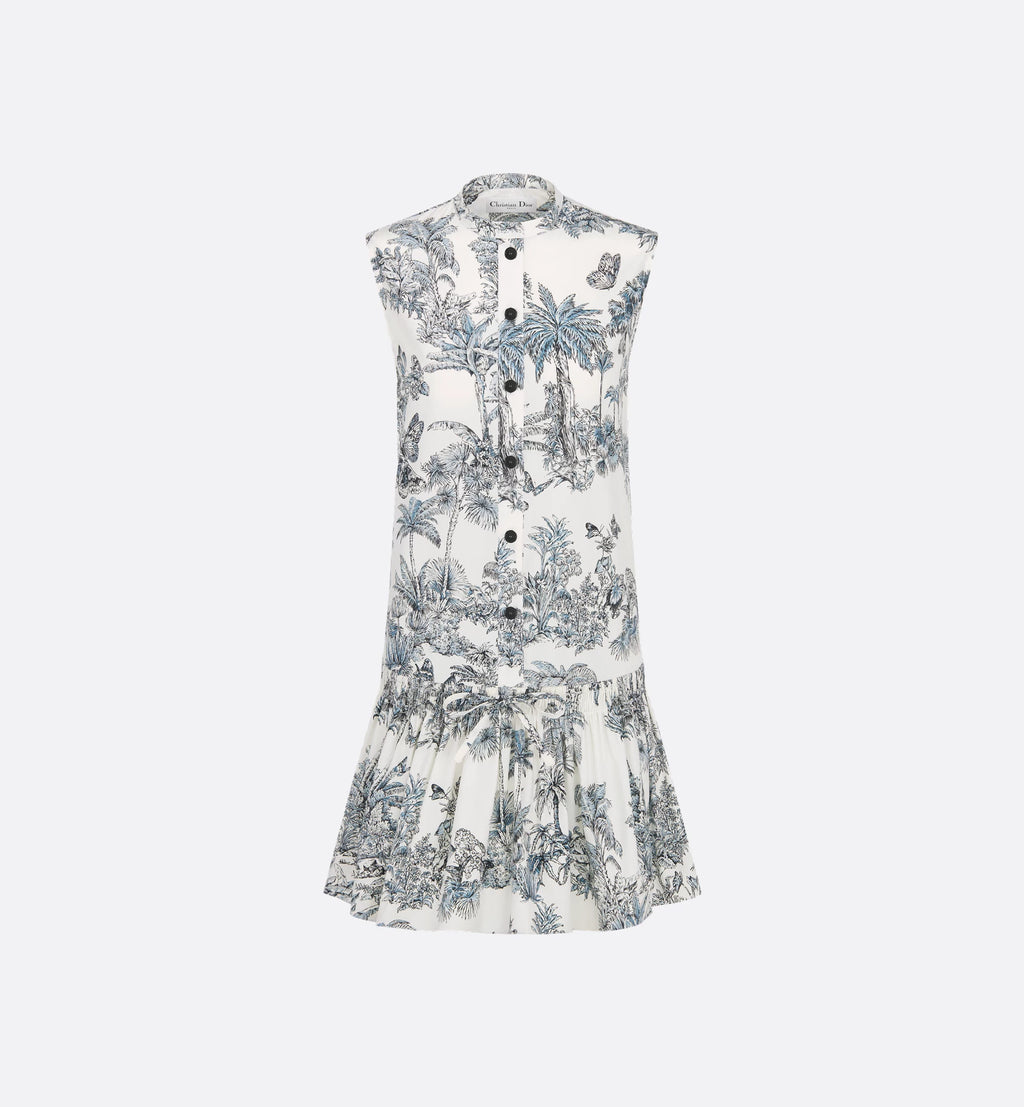 Dioriviera Straight Ruffled Dress 
