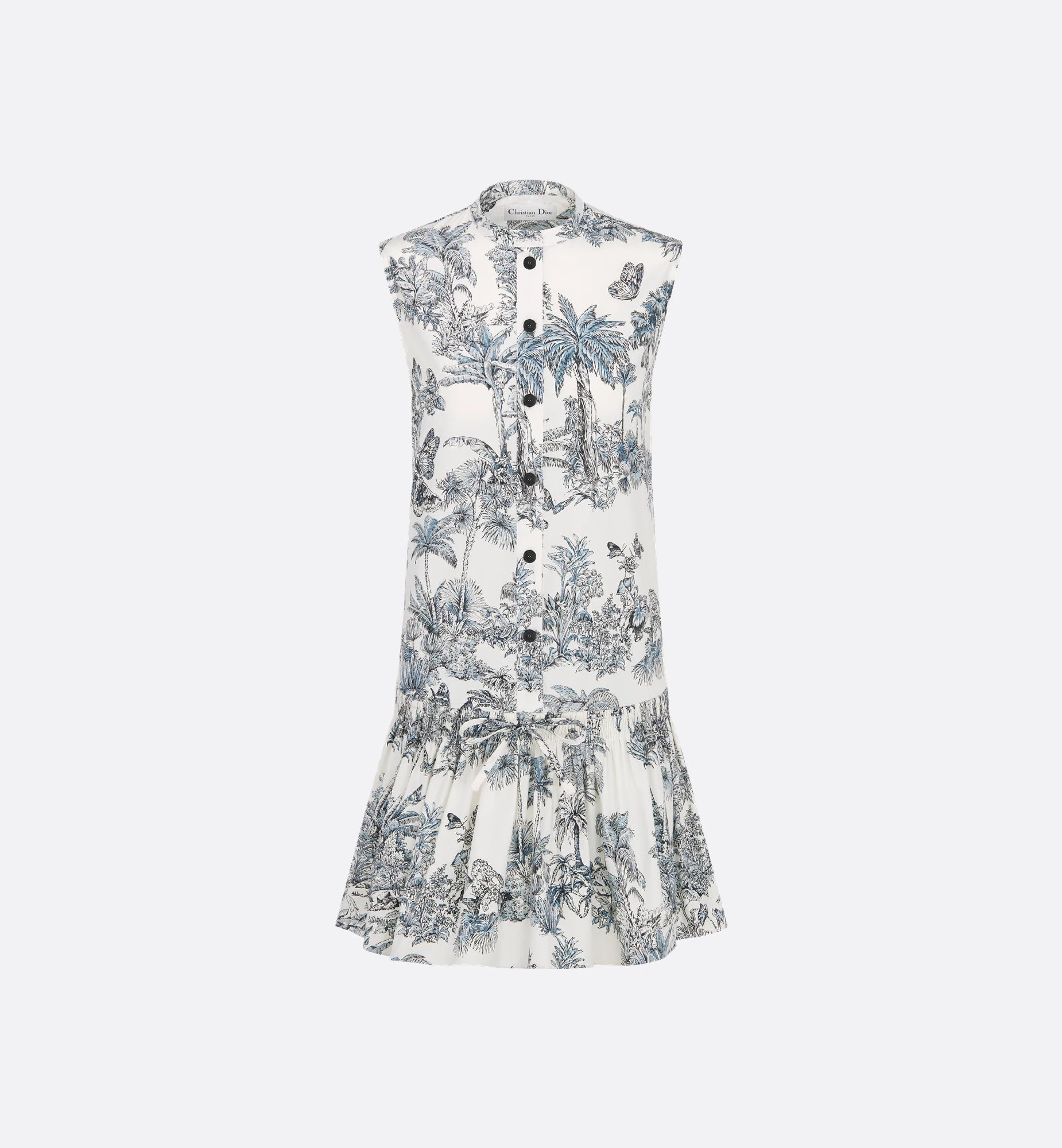 Dioriviera Straight Ruffled Dress 