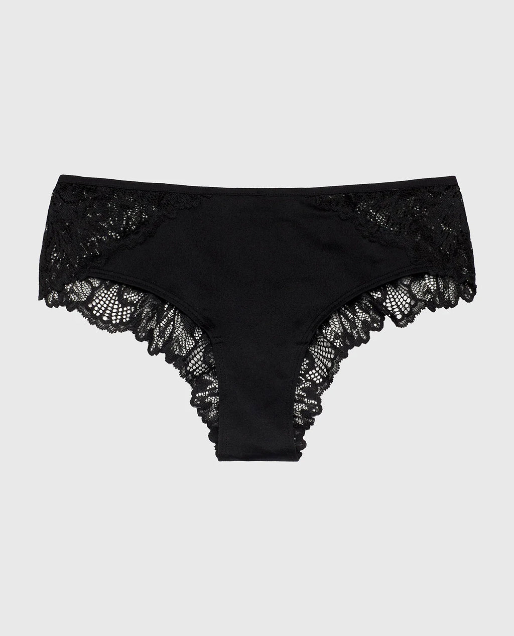 Culotte coquine en dentelle LA SENZA en noir smoking