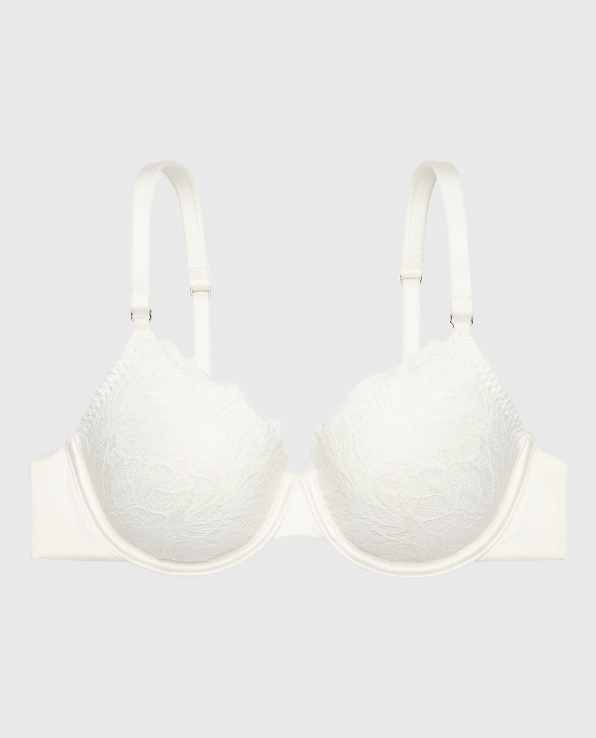 Soutien-gorge en dentelle légèrement doublé LA SENZA en ivoire