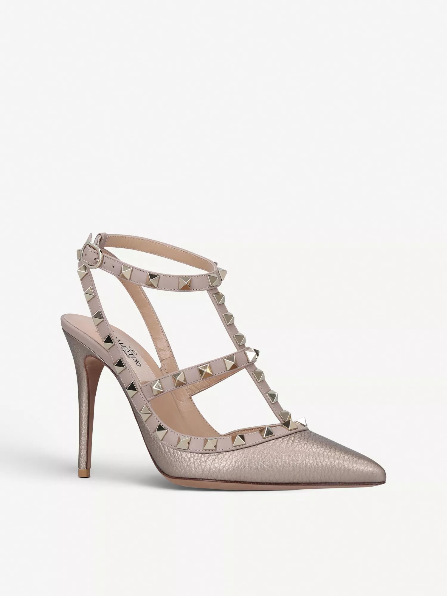 Rockstud 100 T-bar leather courts