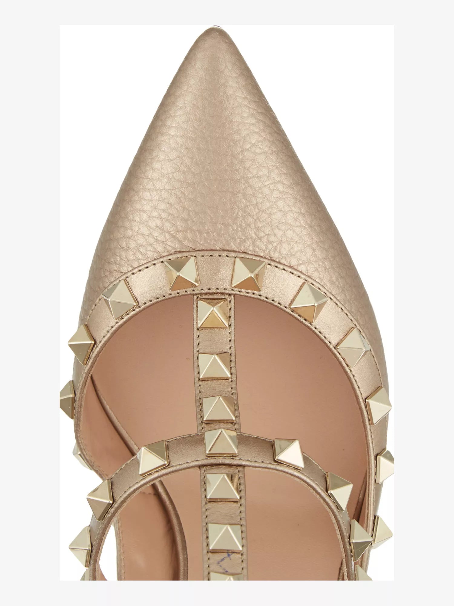 Rockstud 100 T-bar leather courts