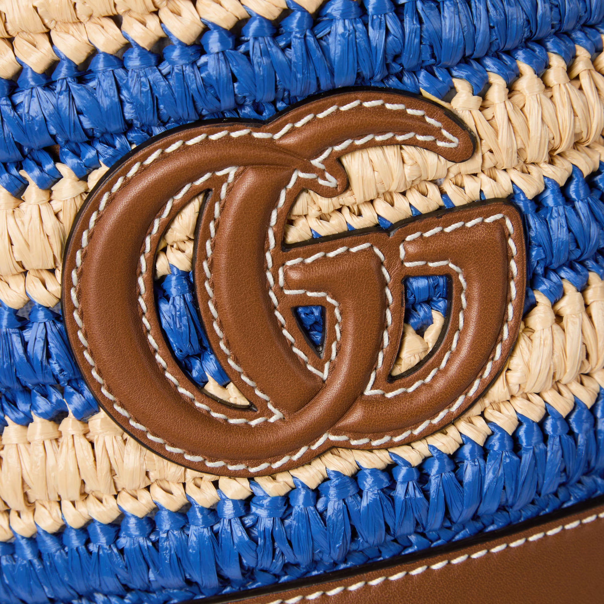 Mini sac seau tissé