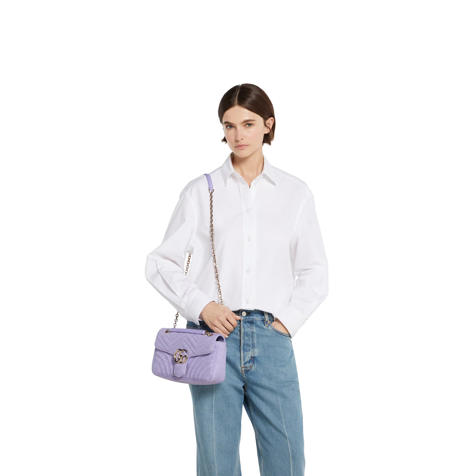 Sac à bandoulière moyen GG Marmont