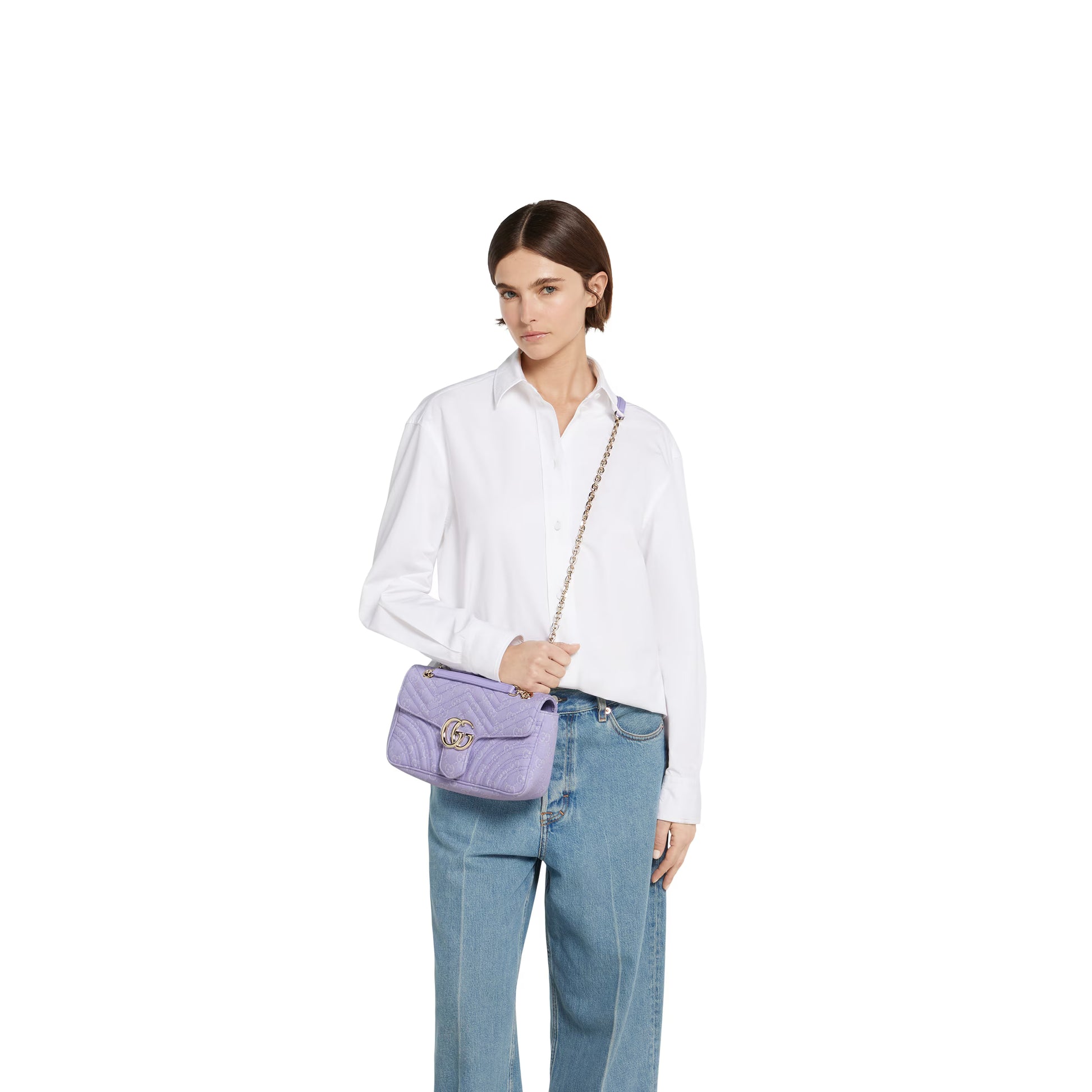 Sac à bandoulière moyen GG Marmont