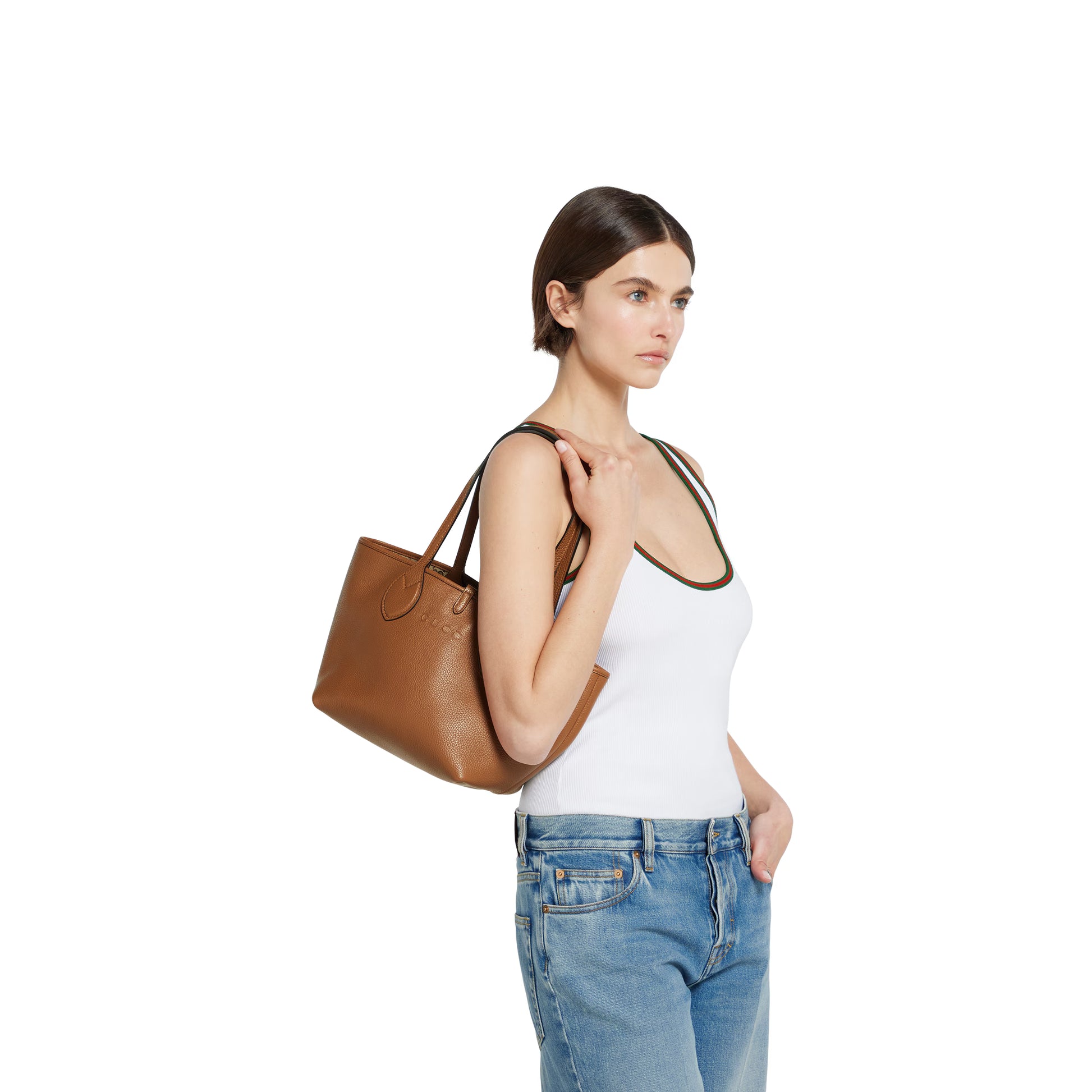 Petit sac fourre-tout réversible Gucci Totissima