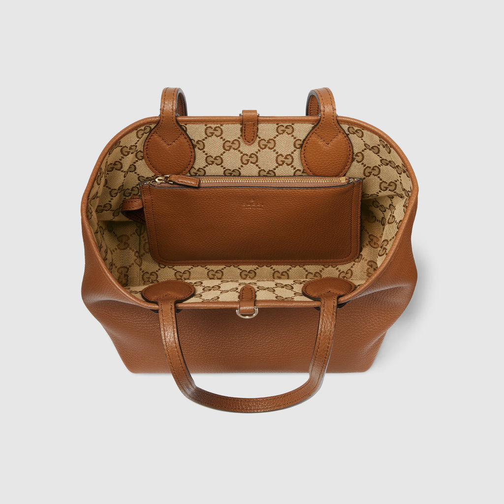 Petit sac fourre-tout réversible Gucci Totissima