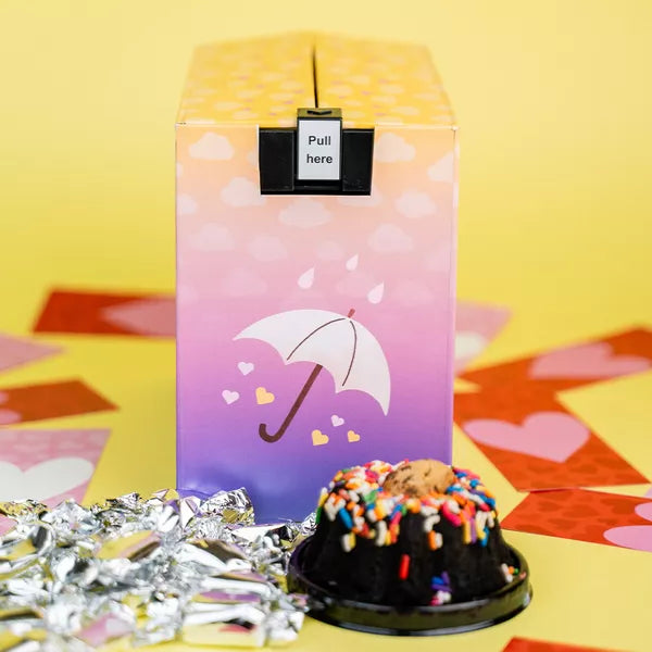 Coffret de douche d'amour anniversaire de rêve 