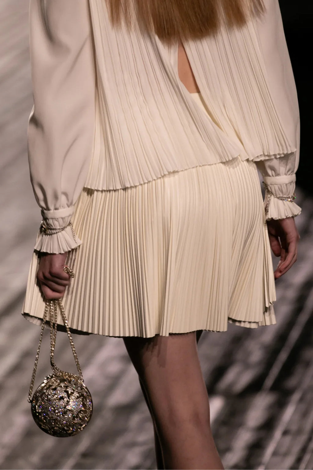 CHANEL White Skirt