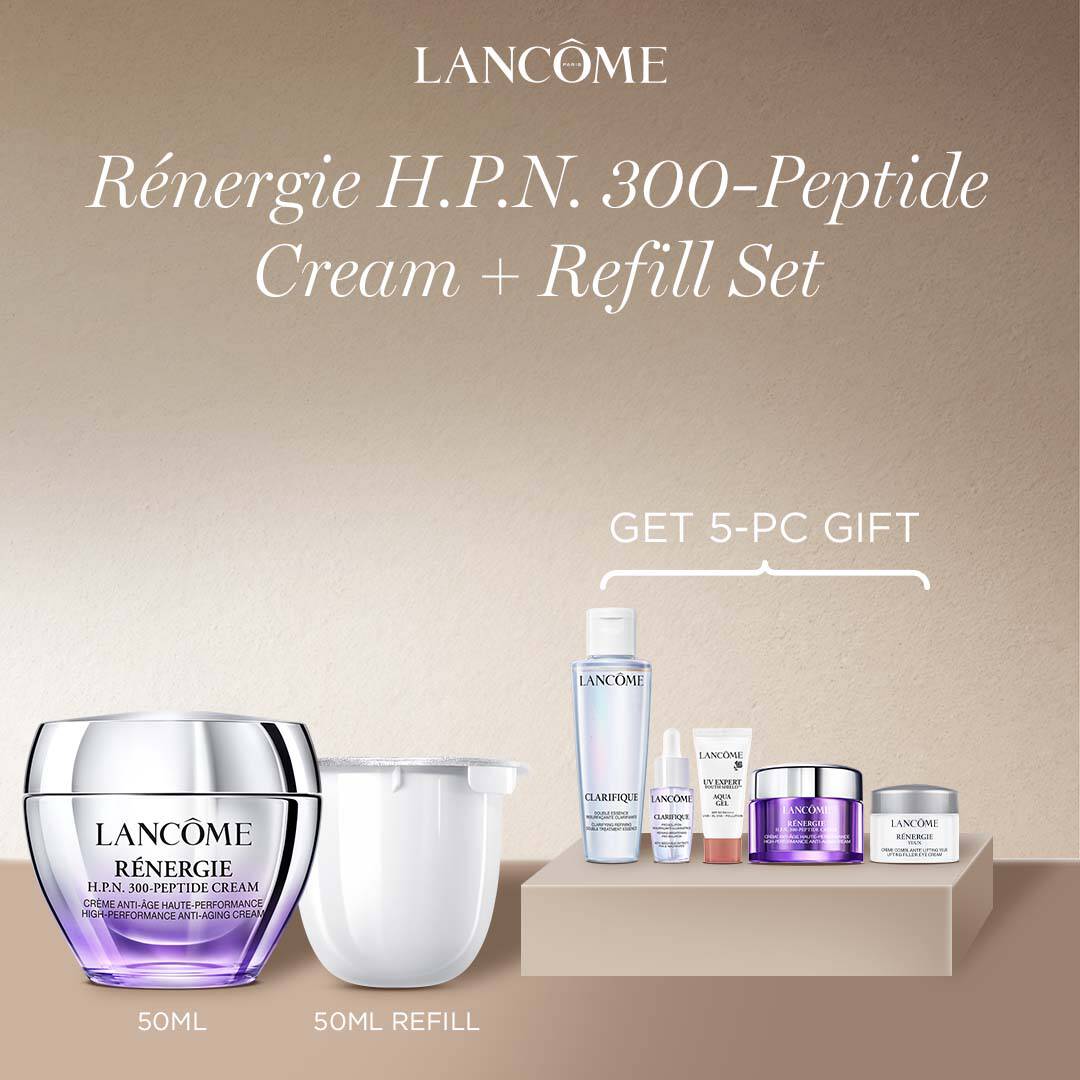 Lancôme RENERGIE HPN 300-PETIDE CREAM BUNDLE SET