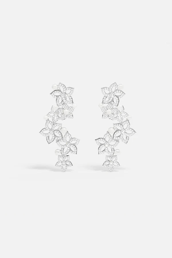 Boucles d'oreilles Pearl Blossom du festival APM Monaco