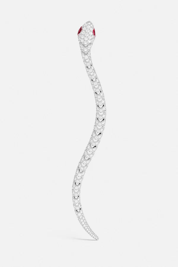 Boucles d'oreilles pendantes APM Monaco Pavé Kaa