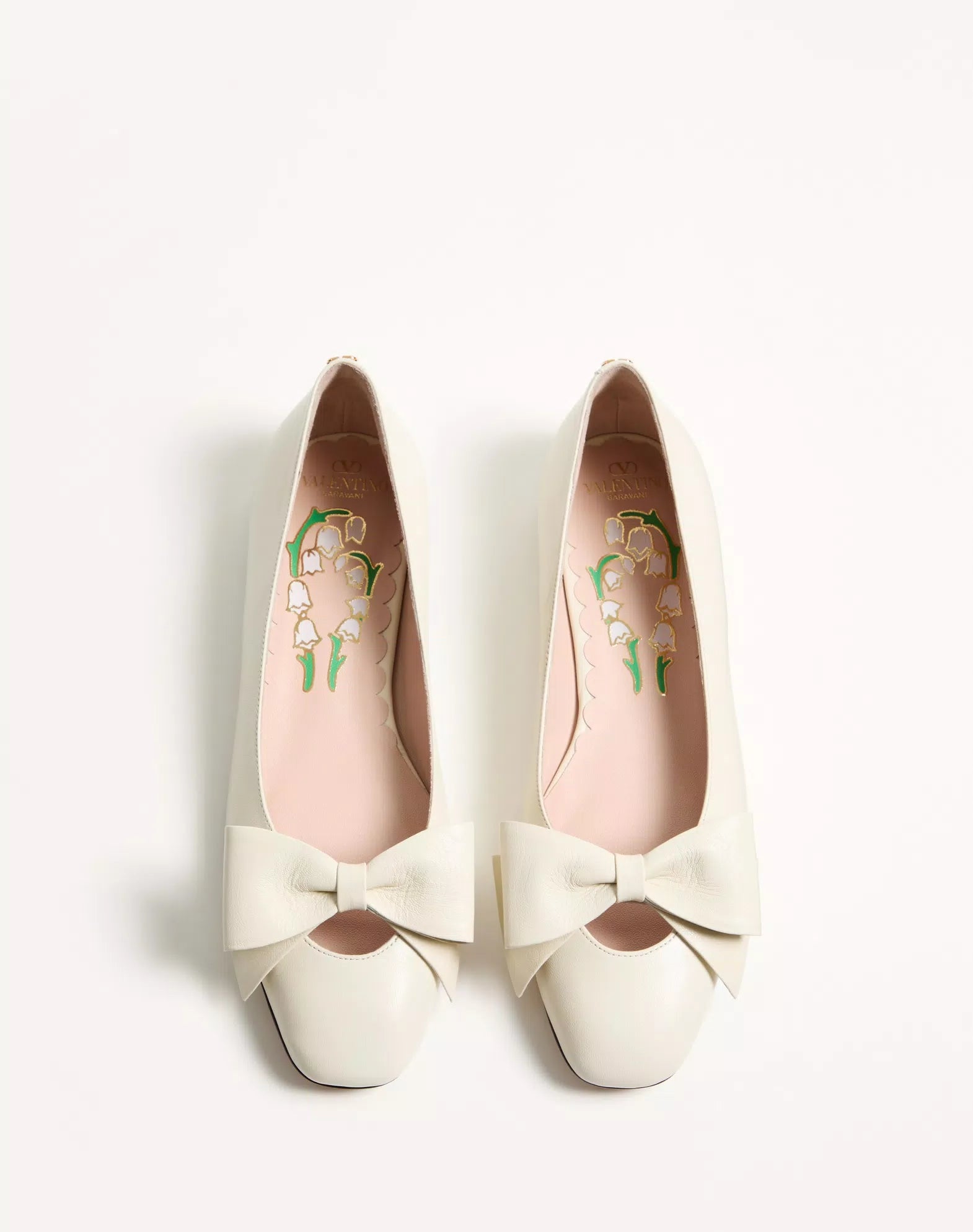 Valentino Bowow Kidskin Ballerina