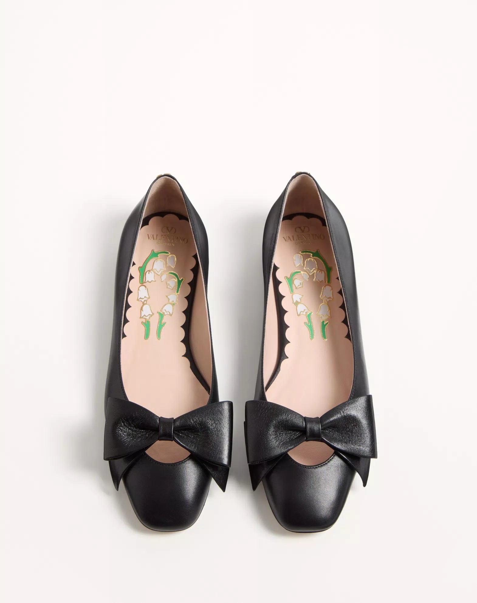 Valentino Bowow Kidskin Ballerina