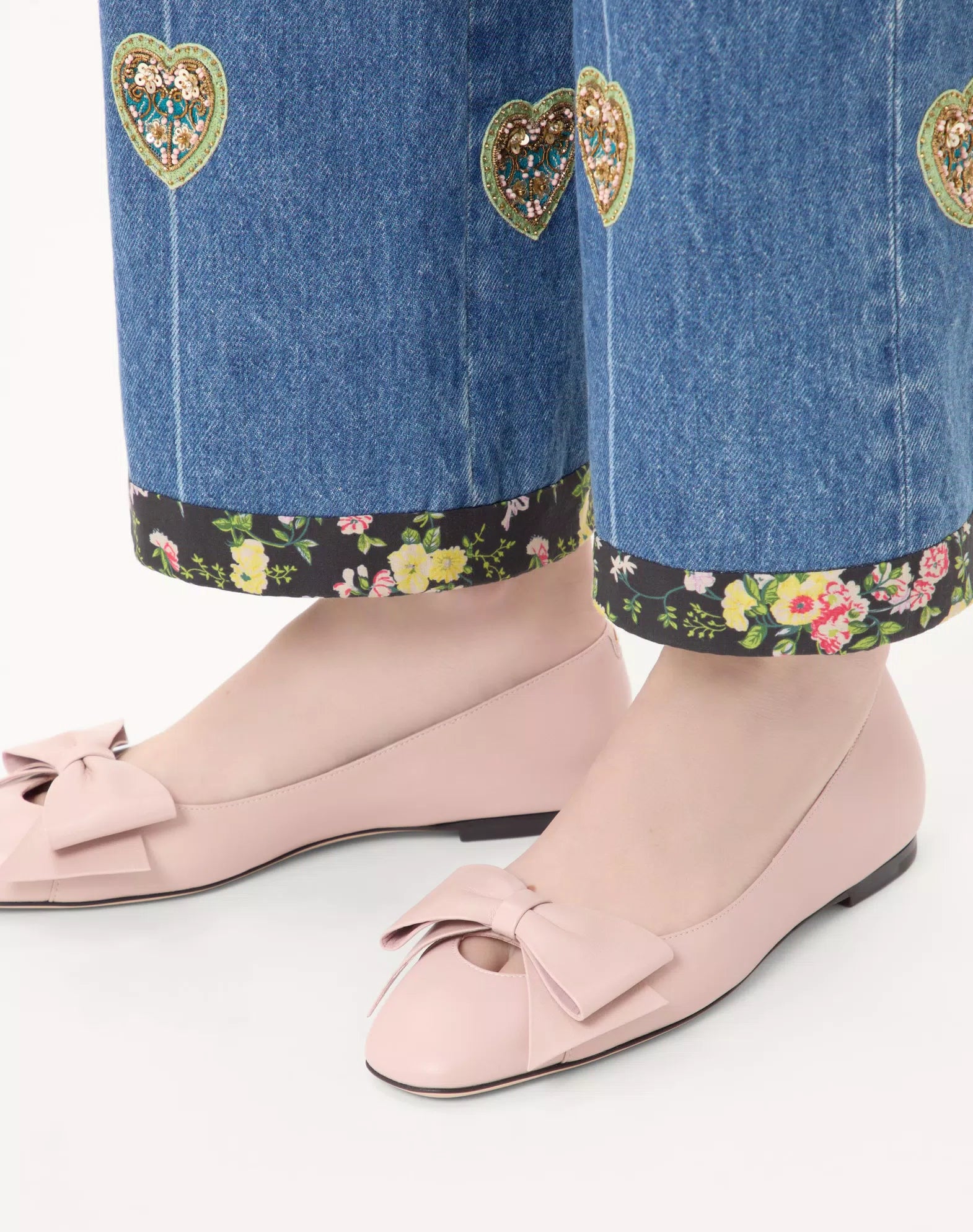 Valentino Bowow Kidskin Ballerina