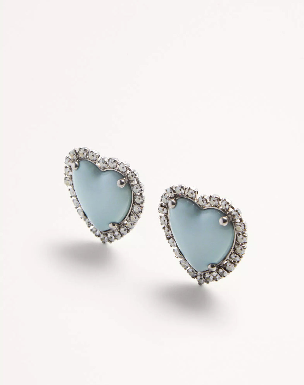 Coeur Hyperbole Earrings In Metal, Resin And Swarovski Crystals ®