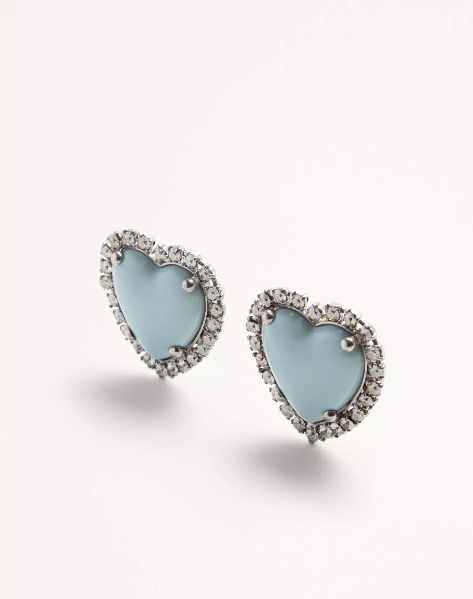 Coeur Hyperbole Earrings In Metal, Resin And Swarovski Crystals ®