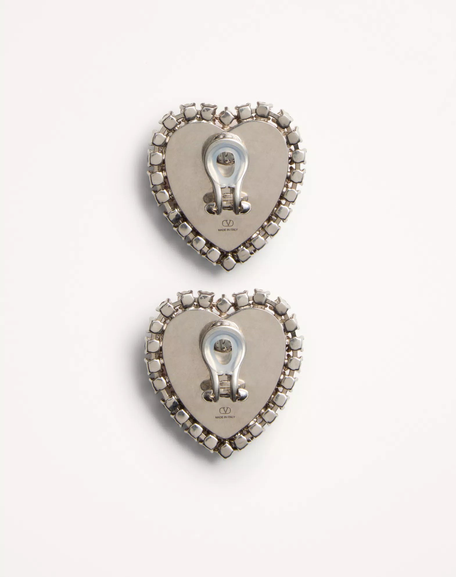 Coeur Hyperbole Earrings In Metal, Resin And Swarovski Crystals ®